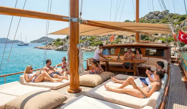 kaş kekova günlük tekne turu
