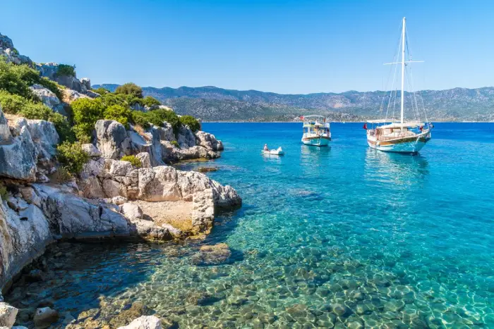 kekova tekne turu batık şehir