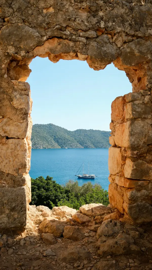 kekova paylaşımlı tekne turu