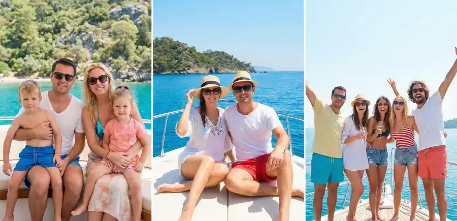 fethiye özel tekne turu aile