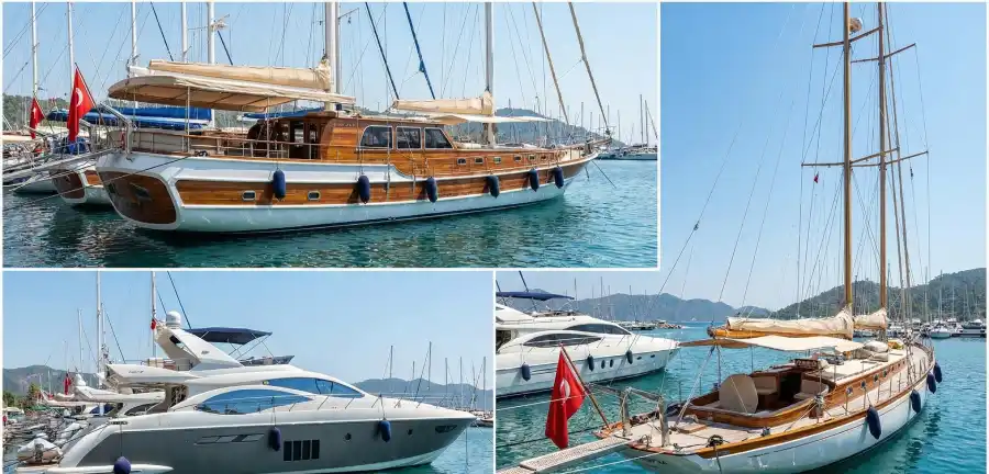 fethiye özel tekne turu tekne tipi