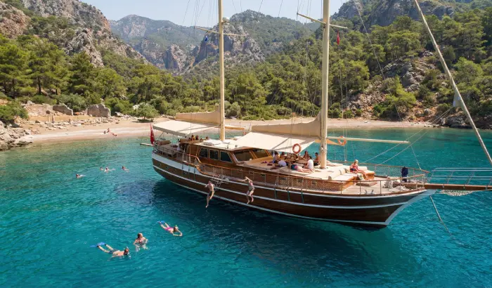 kaş özel tekne turu günlük tur