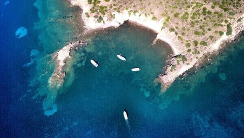 çeşme akvaryum koyu