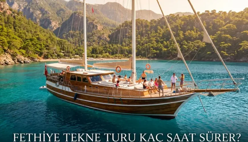 fethiye tekne turu kaç saat sürer