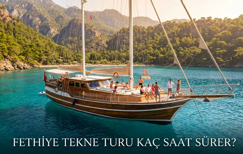fethiye tekne turu kaç saat sürer