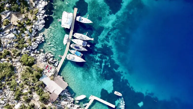 limandan kalkış görsel